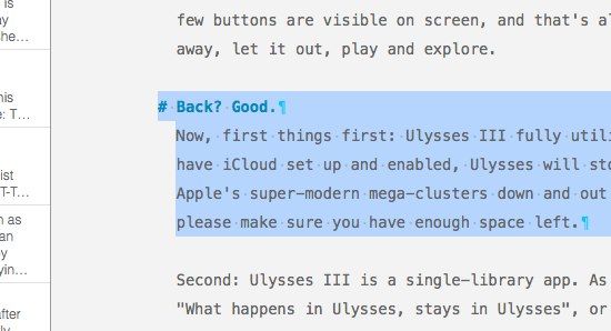 From the Lab: Invisible Characters or Now You See Me, Now You Don't
