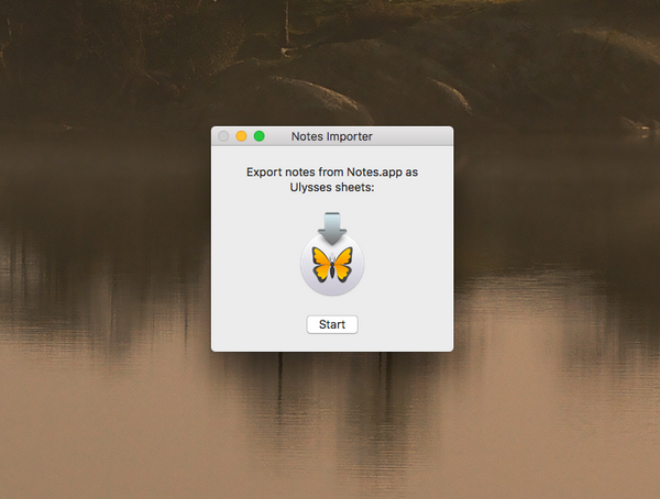Importing From Apple Notes