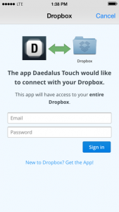 Dropbox Linking
